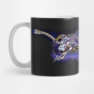 Unique and organic photo of a psychedelic trip style fungus beetle Mug